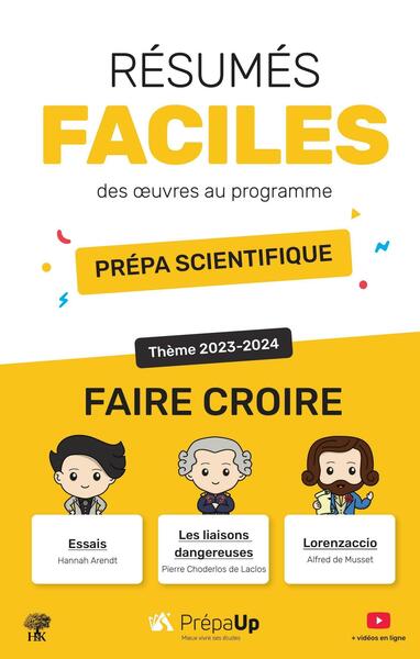 Image de Résumés faciles des oeuvres au programme - Prépas scientifiques thème 2023-2024