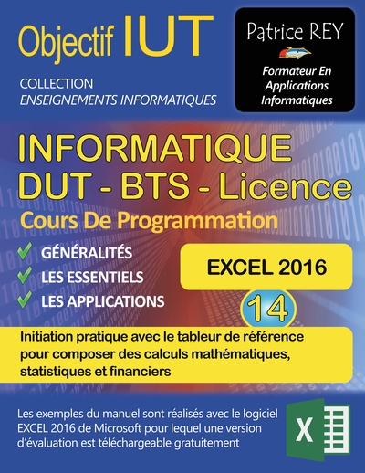 Image de DUT Informatique - EXCEL 2016 (Tome 14)