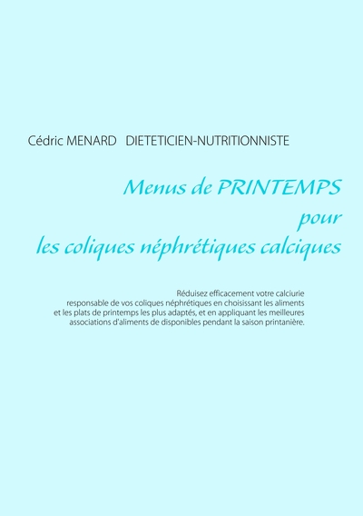 Image de Menus de printemps pour les coliques néphrétiques calciques