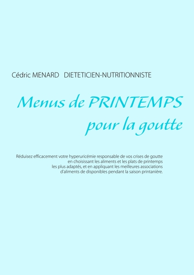 Image de Menus de printemps pour la goutte