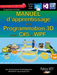 Picture of Manuel de la programmation 3D avec C#5 et WPF