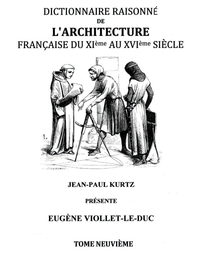 Picture of Dictionnaire Raisonné de l'Architecture Française du XIe au XVIe siècle Tome IX