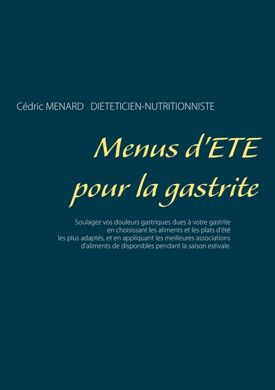 Image de Menus d'été pour la gastrite
