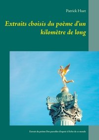 Picture of Extraits choisis du poème d'un kilomètre de long