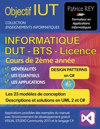 Picture of dut informatique - design patterns (tome 7)