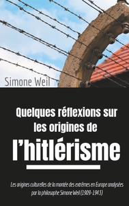 Picture of Quelques réflexions sur les origines de l'hitlérisme
