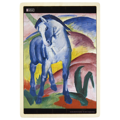 Picture of Puzzles Art - Cheval Bleu 35 pièces
