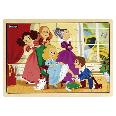 Picture of Puzzle bois Cendrillon 24 pièces