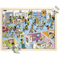 Image de Maxipuzzle bois - L'hôpital