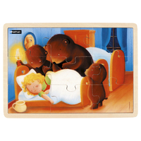 Picture of Puzzle bois Boucle d'Or 9 pièces