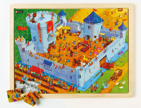 Picture of Maxipuzzle bois La vie au château