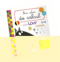 Picture of MON CAHIER DE CALCUL AVEC LOUP / VERSION BELGIQUE