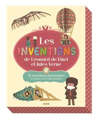 Picture of LES INVENTIONS DE LEONARD DE VINCI ET DE JULES VERNE. 5 MACHINES ETONNANTES A MO
