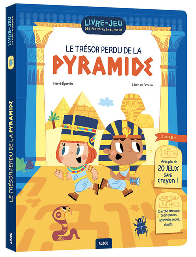 Image de Livre-jeux des petits aventuriers - Le trésor perdu de la pyramide