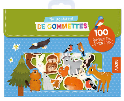 Image de MA POCHETTE DE GOMMETTES - 100 ANIMAUX DE LA MONTAGNE