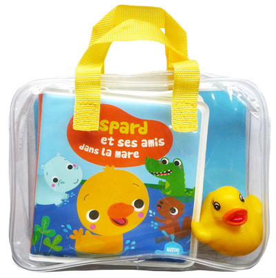 Picture of MON PREMIER LIVRE DE BAIN - GASPARD ET SES AMIS DANS LA MARE (COLL. MON PREMIER LIVRE DE BAIN)