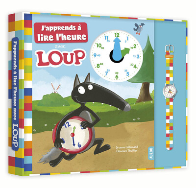 Picture of J'apprends à lire l'heure avec Loup