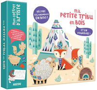 Picture of Mon coffret d'artiste - Ma petite tribu en bois