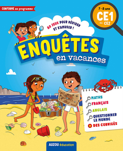 Picture of Enquêtes en vacances du CE1 au CE2