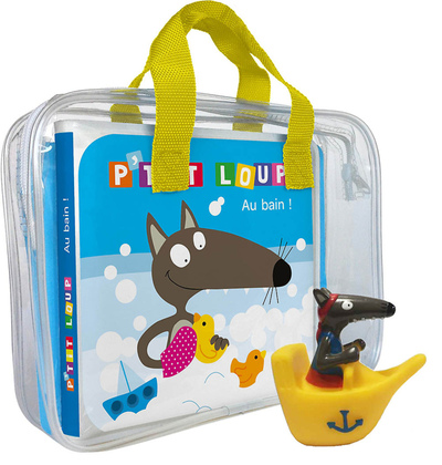 Picture of Ma valisette de bain P'tit Loup avec jouet - Au bain !