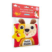 Picture of Mon livre tissu à machouiller - Petit chien