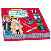 Image de Mes créations en tricot avec Zoé et Léo - Les p'tites créatrices