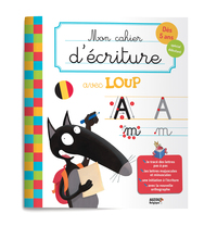 Image de MON CAHIER D'ECRITURE AVEC LOUP SPÉCIAL BELGIQUE