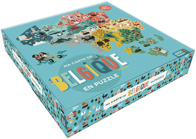 Picture of Ma carte de Belgique en puzzle