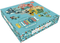 Picture of Ma carte de Belgique en puzzle