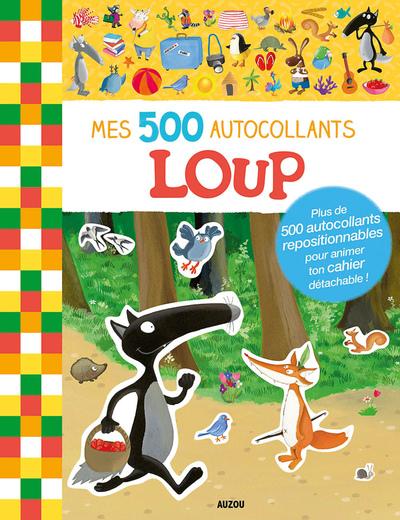 Image de Mes tout premiers autocollants - Loup mes 500 autocollants