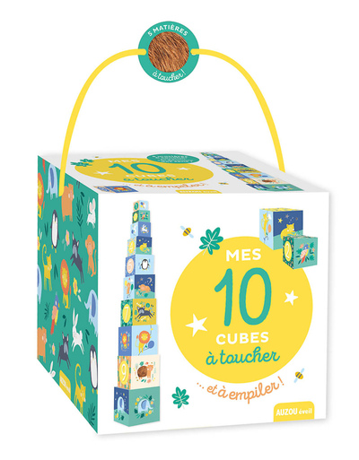Picture of Mes 10 cubes à toucher et... à empiler