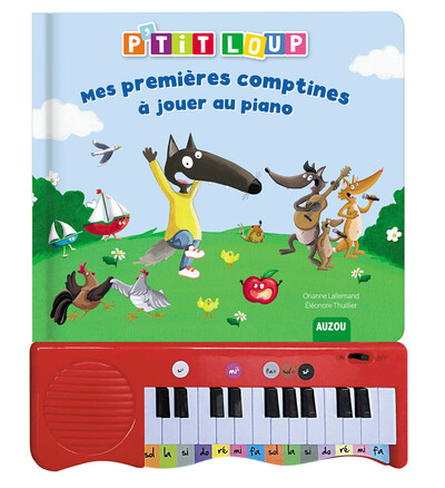 Picture of P'tit Loup mes premières comptines à jouer au piano