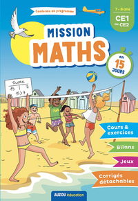 Picture of Mission Maths en 15 jours du CE1 au CE2
