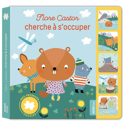 Image de MES PREMIERS PUZZLES - FLORE CASTOR CHERCHE À S'OCCUPER