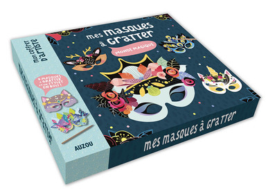 Image de MON COFFRET D'ARTISTE - MES MASQUES À GRATTER - MONDE MAGIQUE