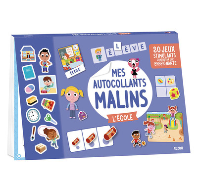 Image de MES AUTOCOLLANTS MALINS - L'ECOLE