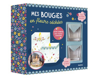 Image de Mes bougies en fleurs séchées