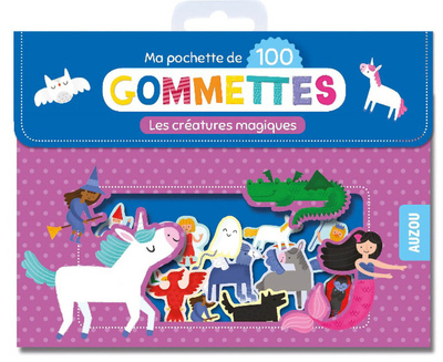 Image de Ma pochette de 100 gommettes - Les créatures magiques
