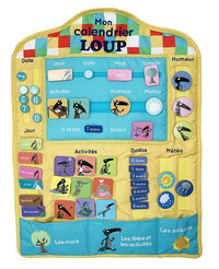 Picture of Mon calendrier en tissu du Loup - NED