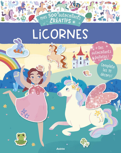 Image de Mes 500 autocollants - Licorne