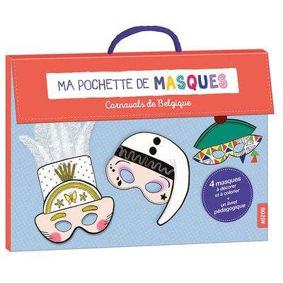 Image de Ma pochette d'artiste - MA POCHETTE DE MASQUES - CARNAVALS DE BELGIQUE