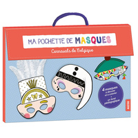 Image de Ma pochette d'artiste - MA POCHETTE DE MASQUES - CARNAVALS DE BELGIQUE