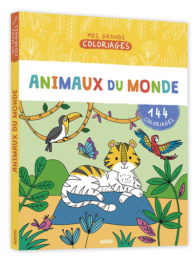 Picture of Mes grands de coloriages - Animaux du monde