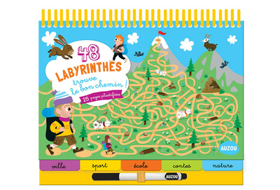 Image de 48 LABYRINTHES - TROUVE LE BON CHEMIN !