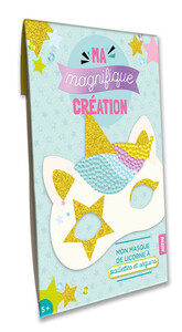 Picture of MA MAGNIFIQUE CRÉATION - MON MASQUE DE LICORNE À PAILLETTES ET SEQUINS