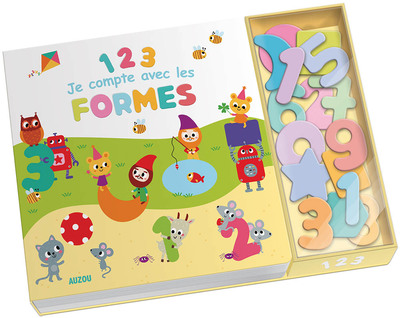 Picture of 1,2,3 JE COMPTE AVEC LES FORMES - AIMANTÉS