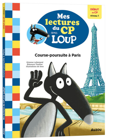Image de Course poursuite à Paris - Lecture loup CP