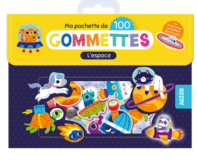 Image de Ma pochette de 100 gommettes - L'espace