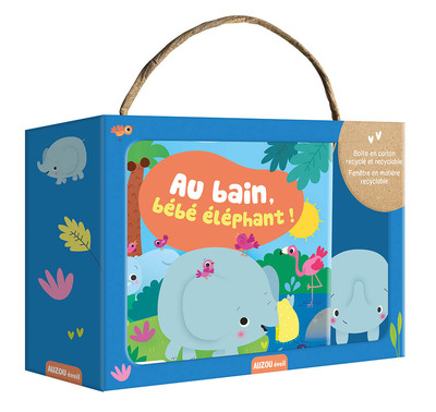 Picture of MON PREMIER LIVRE DE BAIN - AU BAIN BÉBÉ ÉLÉPHANT !