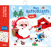 Image de MA POCHETTE D'ARTISTE - MES AUTOCOLLANTS - NOEL (NOUVELLE EDITION)